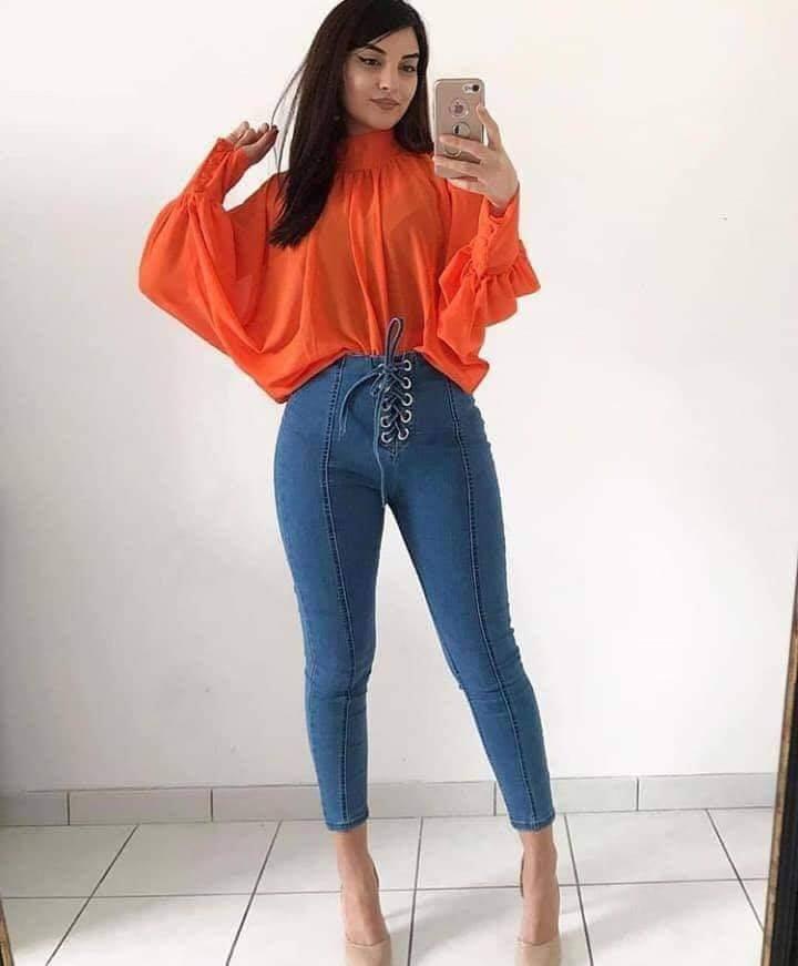 Outfits con pantalón de mezclilla
