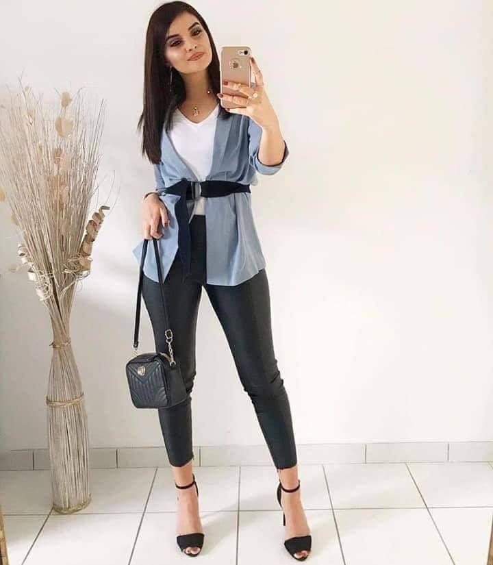 Outfits con pantalón negro
