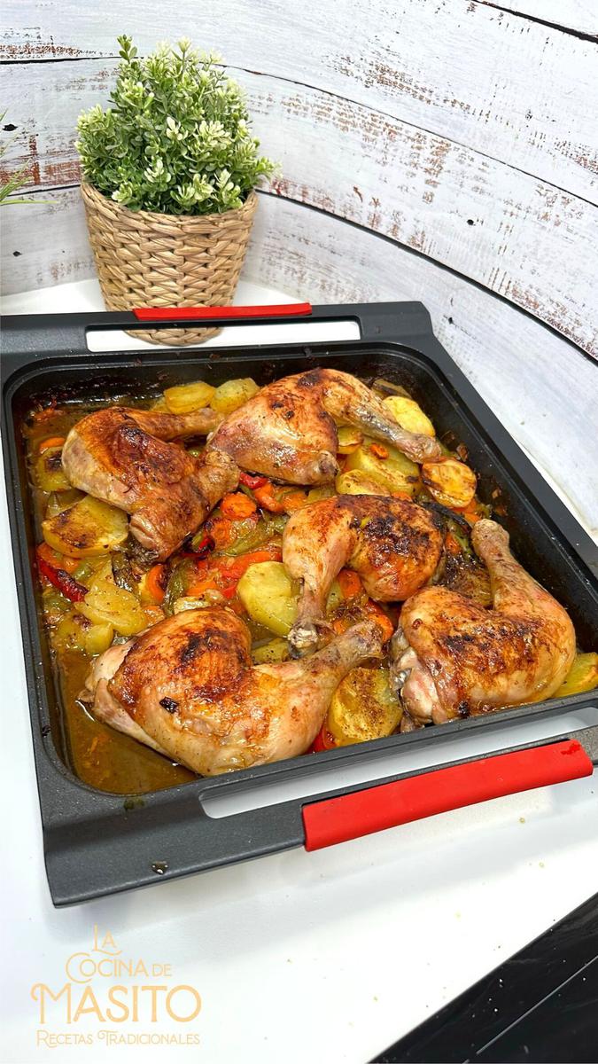 Pollo asado al vino La cocina de Masito