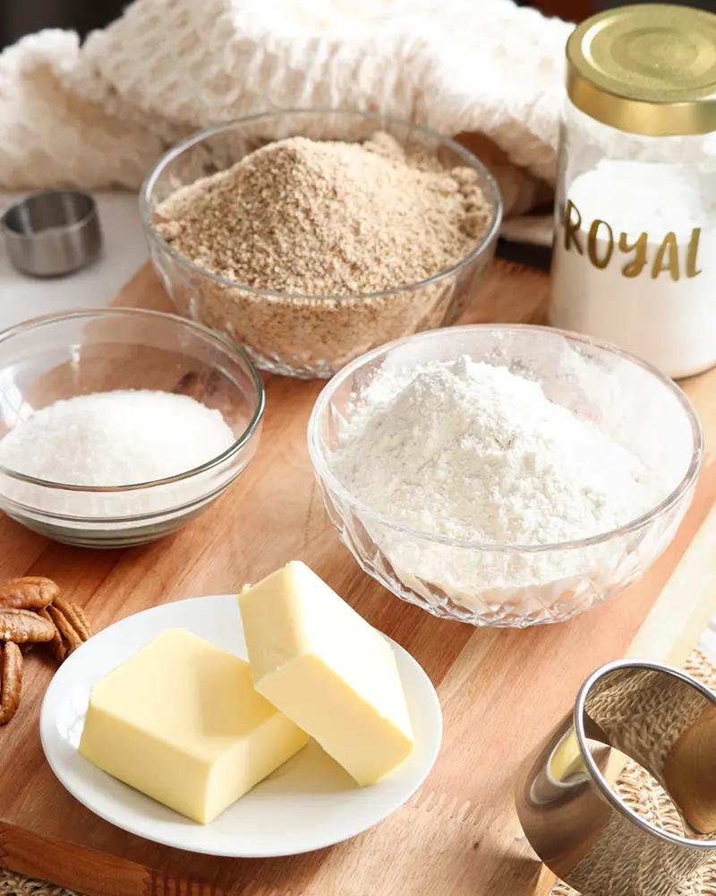 alfajores nuez dulce de leche ingredientes