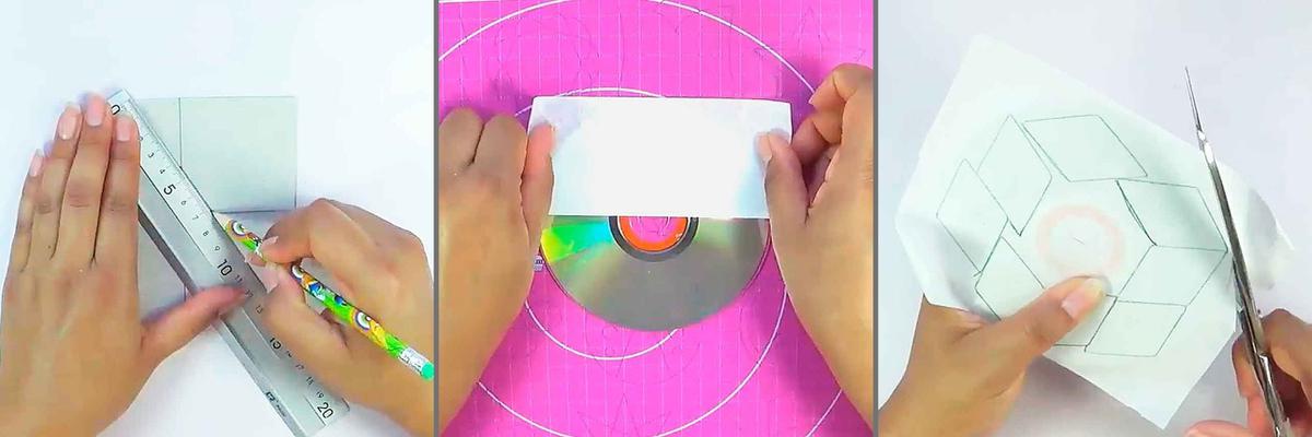 Decorar cuadernos con material reciclado