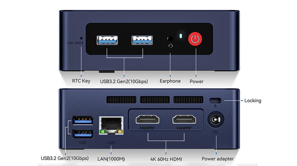 Beelink MINI-S12 Pro - Conectividad