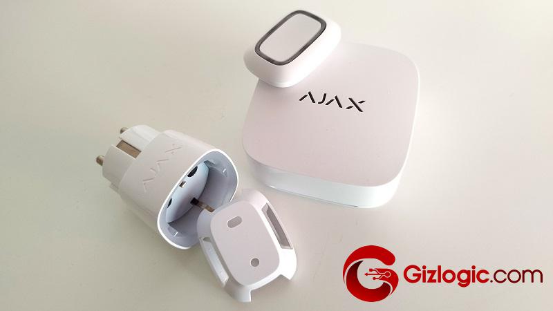 Ajax LifeQuality Button Jeweller y Holder