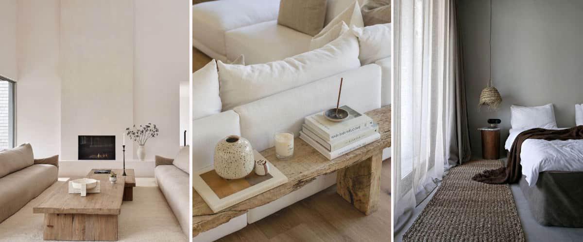 Estilo raw en decoración