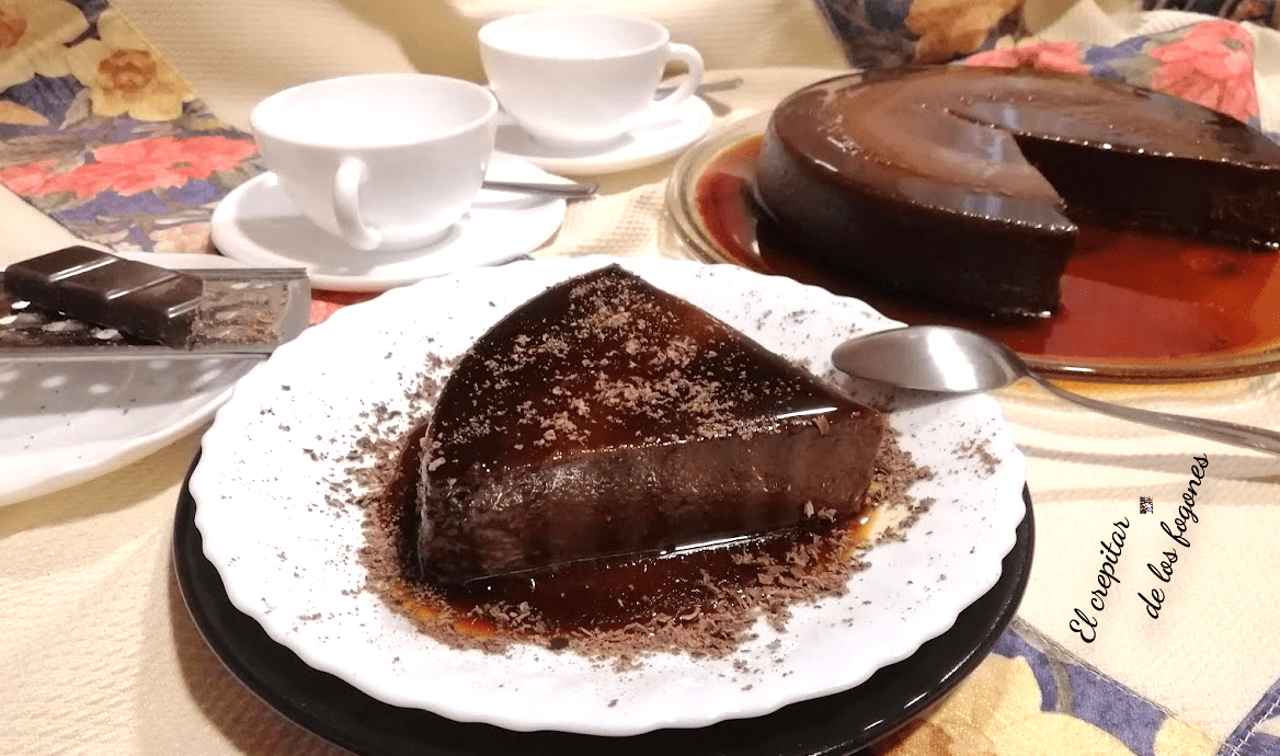 flan de café