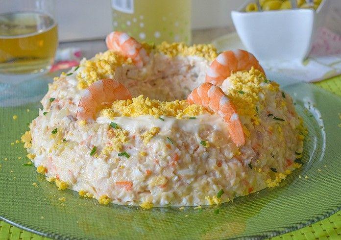 ensaladilla gambas