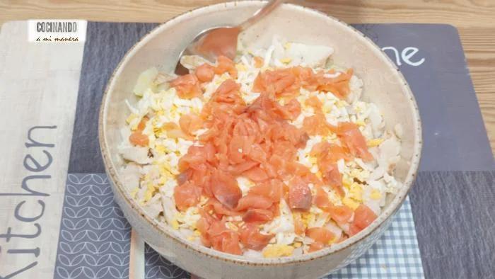 receta de ensaladilla de merluza paso 4c