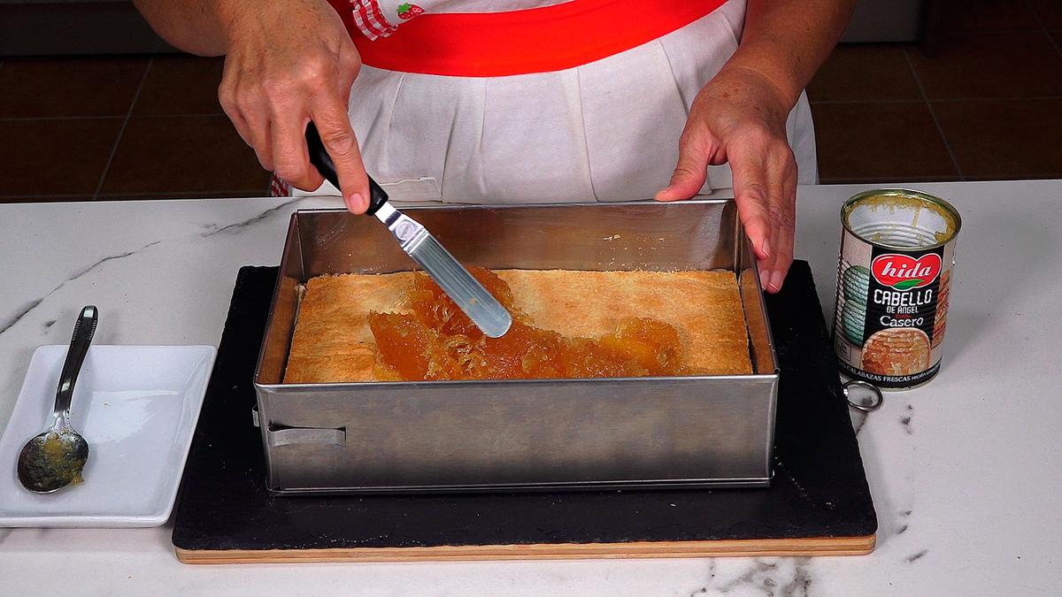 POSTRE DE HOJALDRE CON CREMA PARA NAVIDAD. Delicioso postre con hojaldre y crema además de otros ingredientes que lo hacen completamente irresistible - Loli Domínguez - Foto 7
