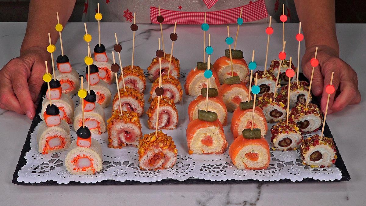 CANAPÉS DE ÚLTIMA HORA ESPECIAL NAVIDAD. Fáciles, rápidos y deliciosos canapés para disfrutar con toda la familia - Loli Domínguez - Foto 12