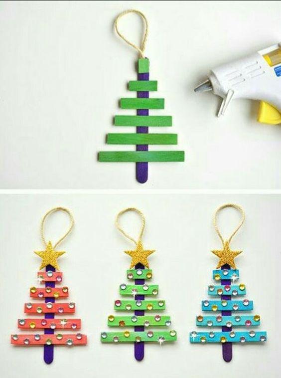 Opciones de manualidades navideñas para niños