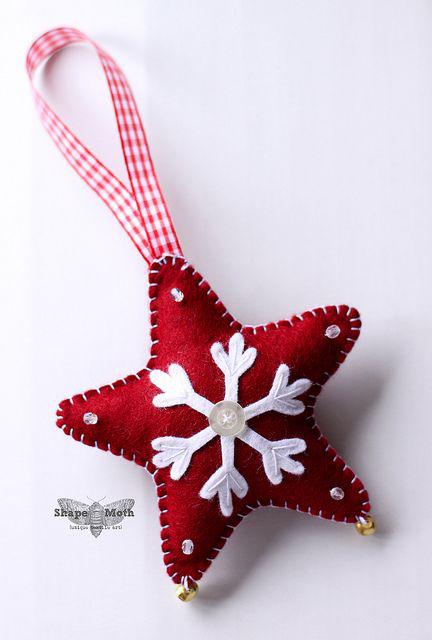 Manualidades para navidad con fieltro