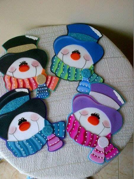 Ideas de manualidades para navidad con foami