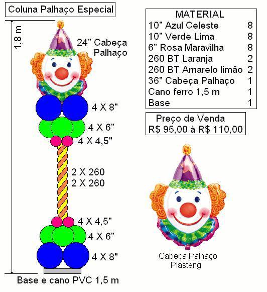 Plantillas para globos