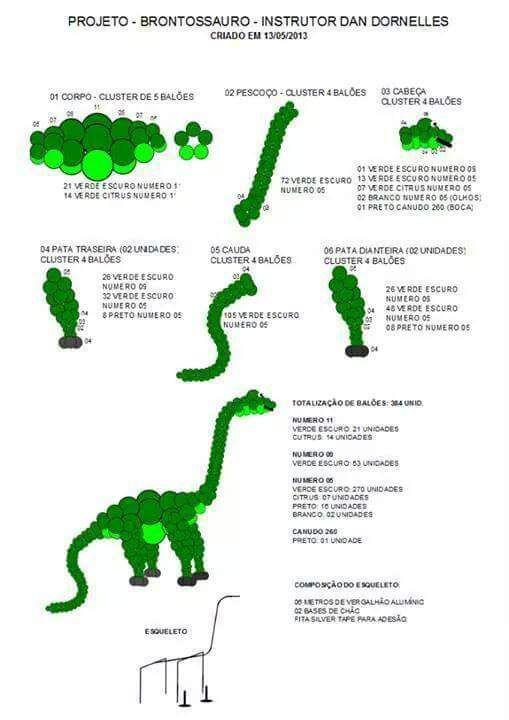 Plantillas para globos