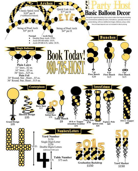 Plantillas para globos