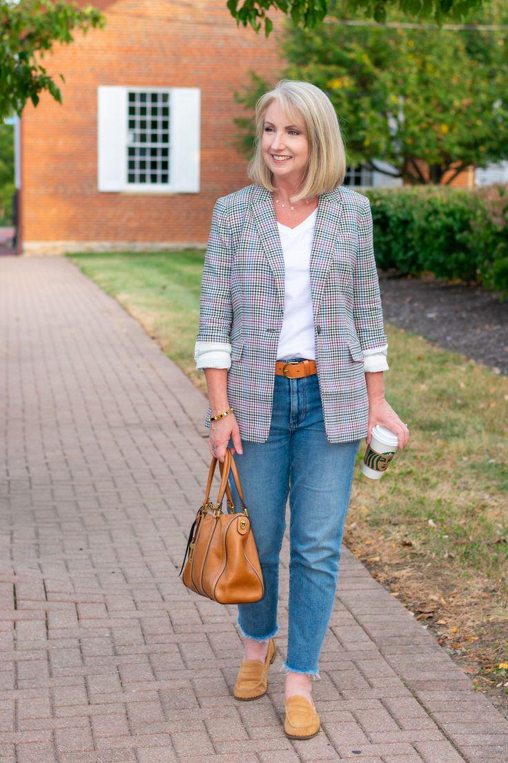 Jeans con blazers de temporada