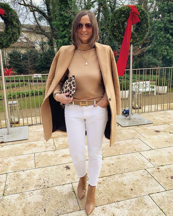 Atuendos invernales para mujeres de 40 años o más