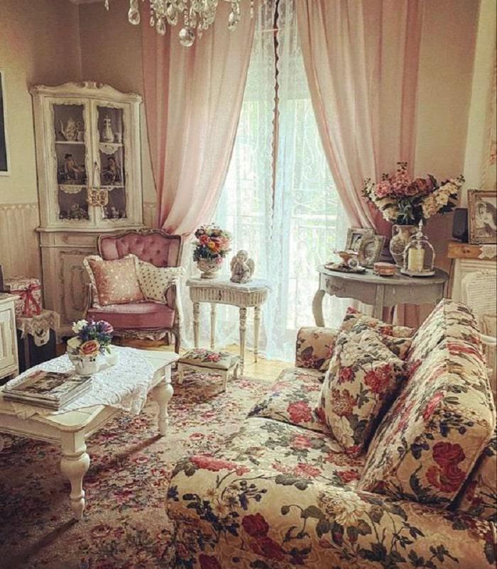 estilo-romantico-cortinas-y-telas