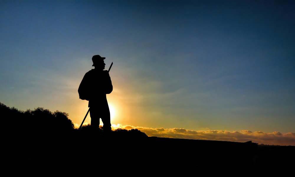 Peregrino en Villafranca del Bierzo