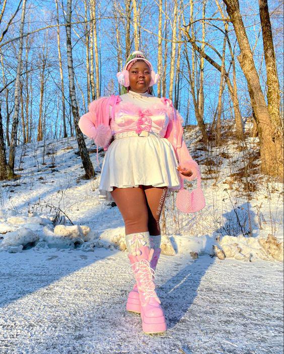 Outfits coquette para gorditas