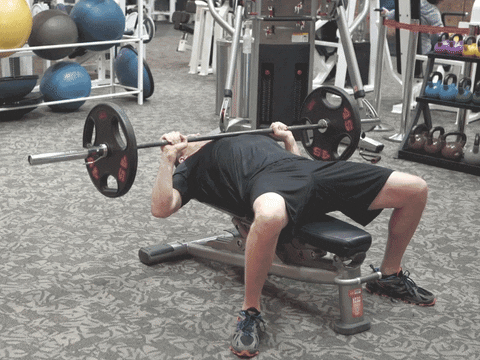 bench press prensa en banco