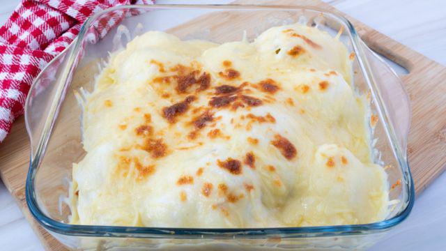 Receta coliflor gratinada