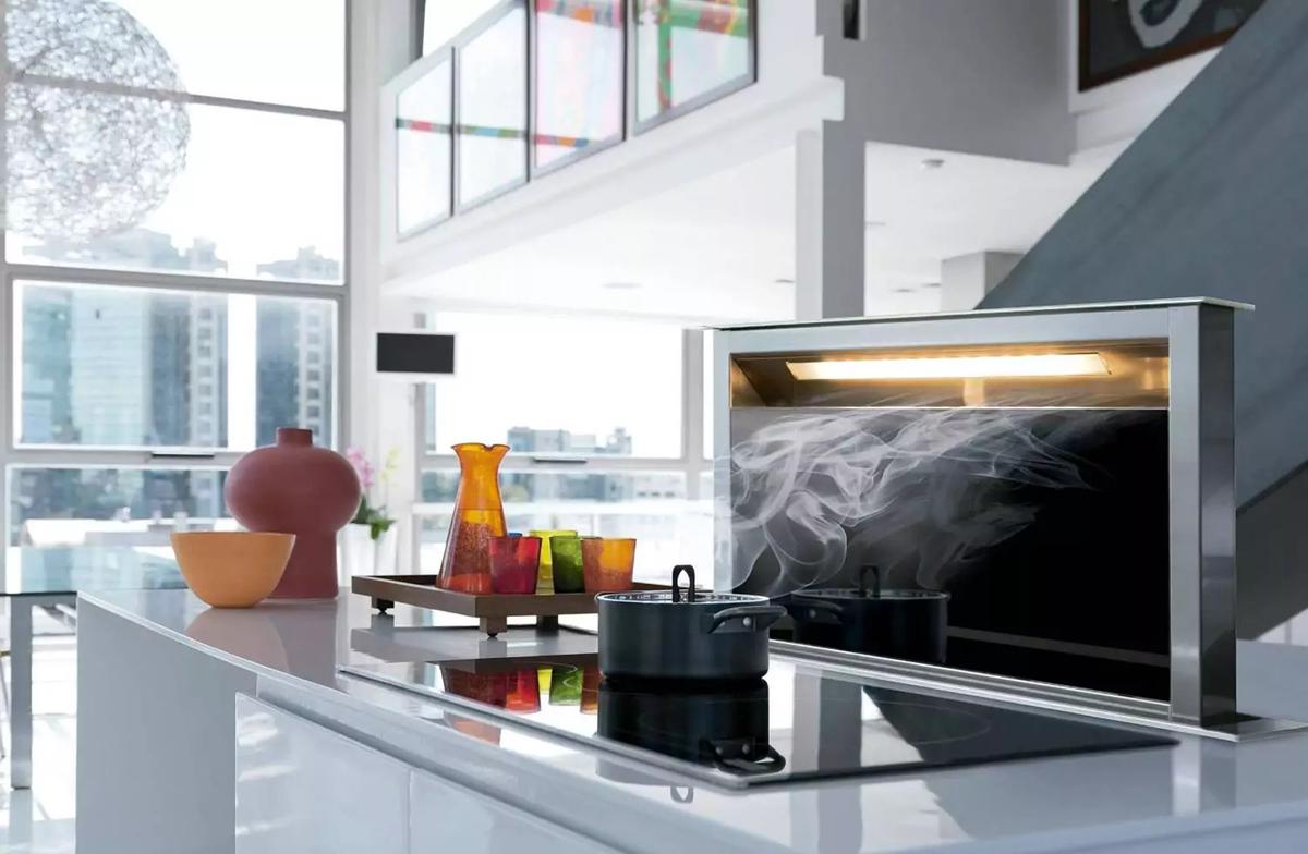 Campanas extractoras invisibles: cocinas innovadoras 4
