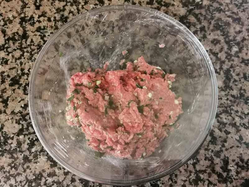 Reposo masa filetes