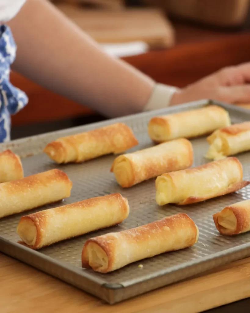 rollos masa filo al horno