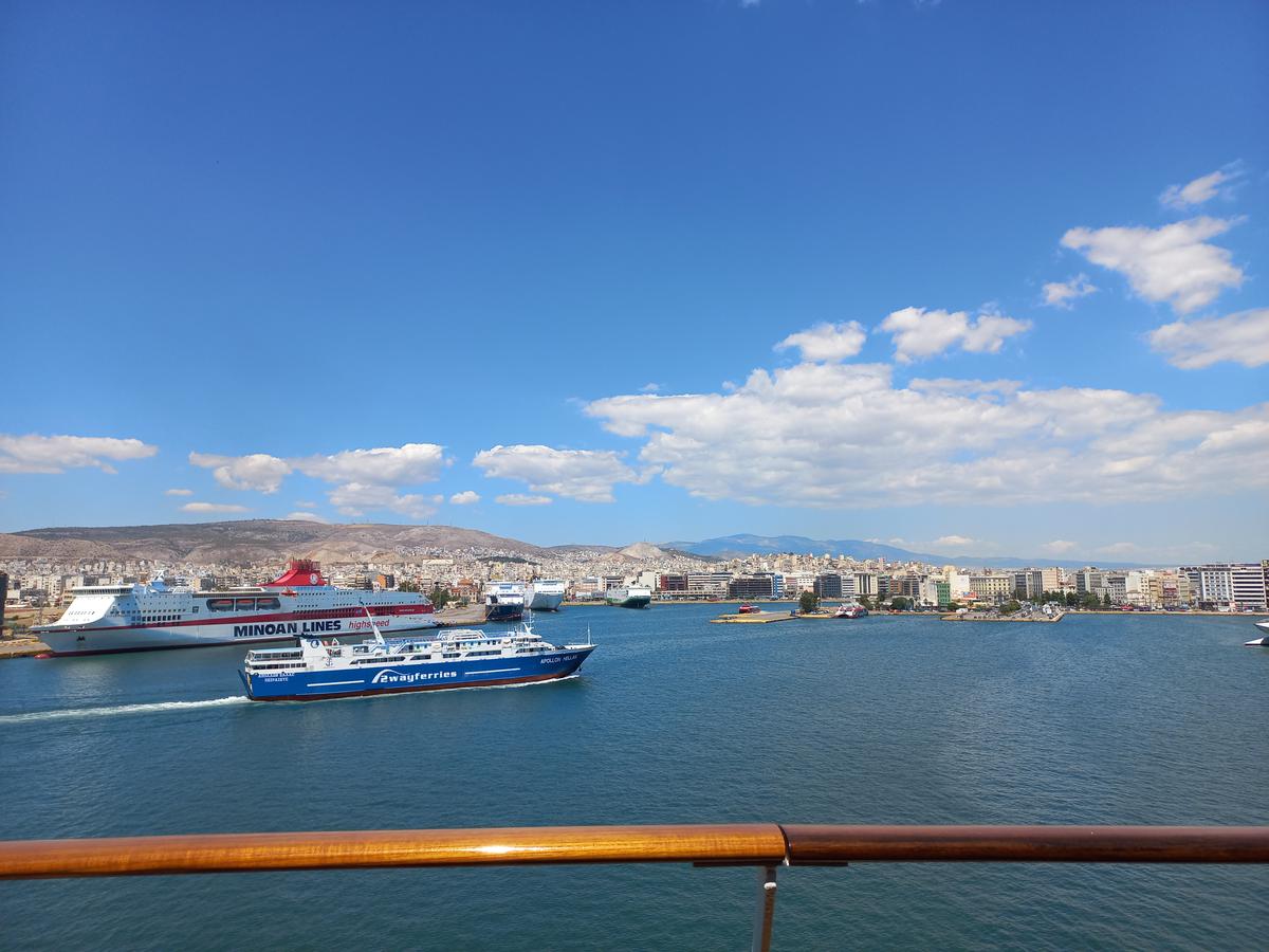 Llegada a puerto de crucero