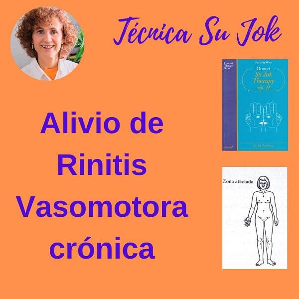 Alivio Rinitis Vasomotora con Técnica Su Jok