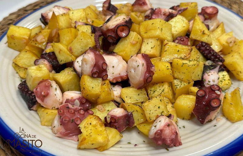 Pulpo al ajillo La cocina de Masito