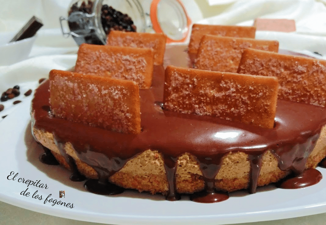 flan de café con leche condensada