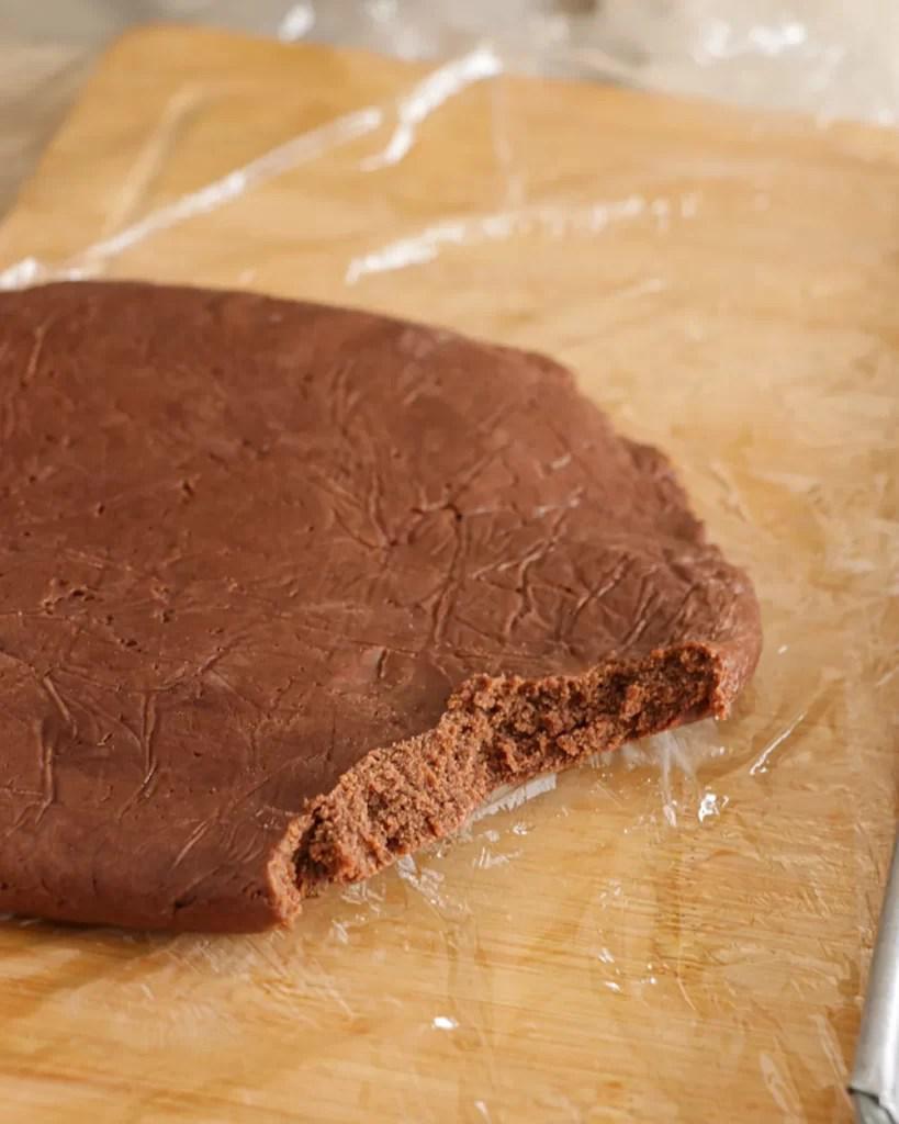 masa para pepas de chocolate