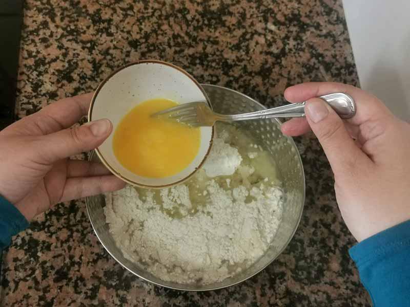 Huevo medio batido