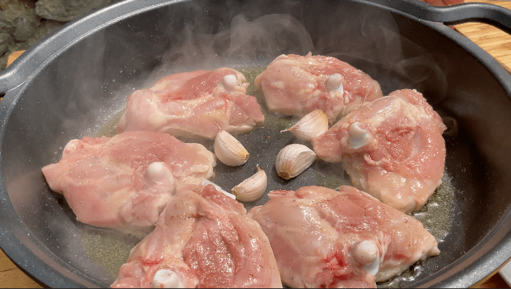 POLLO EN SEMI ESCABECHE ELABORACIÓN