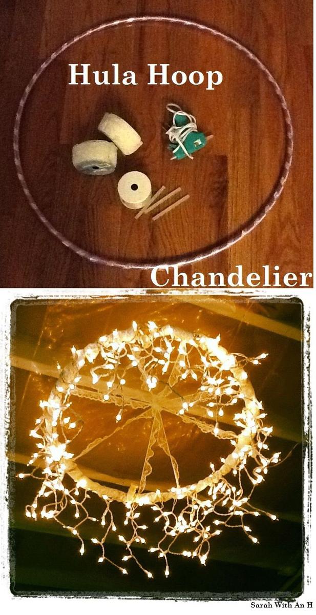 Ideas para decorar fiestas de XV años con aros de hula hula