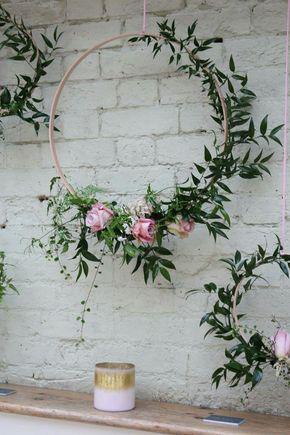 Ideas para decorar fiestas de XV años con aros de hula hula