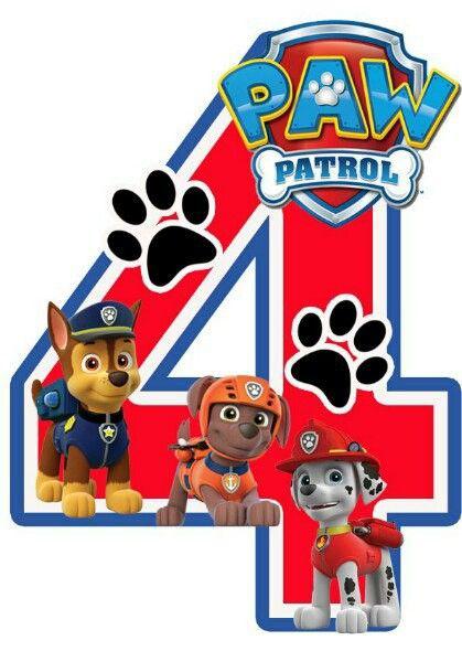 Imprimibles para fiesta de paw patrol