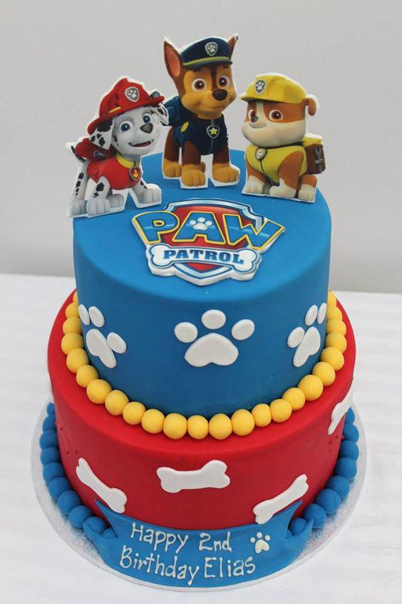 Decoración de Paw Patrol para cumpleaños