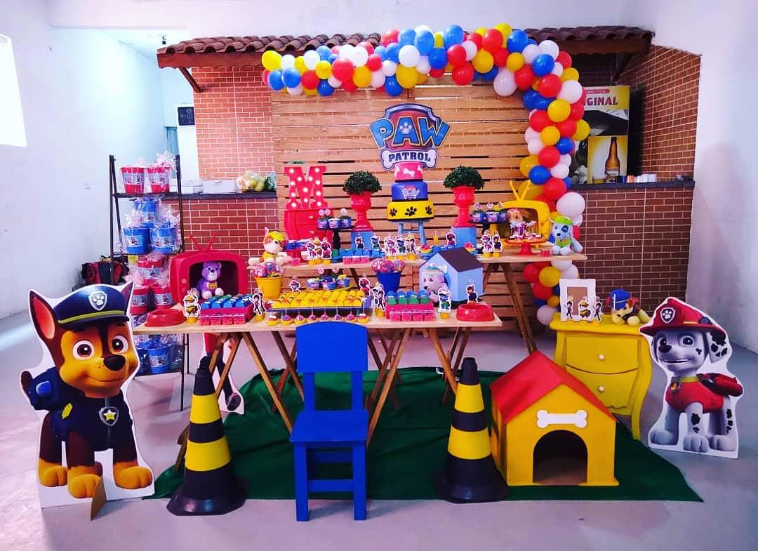 tendencias fiesta de paw patrol para niño