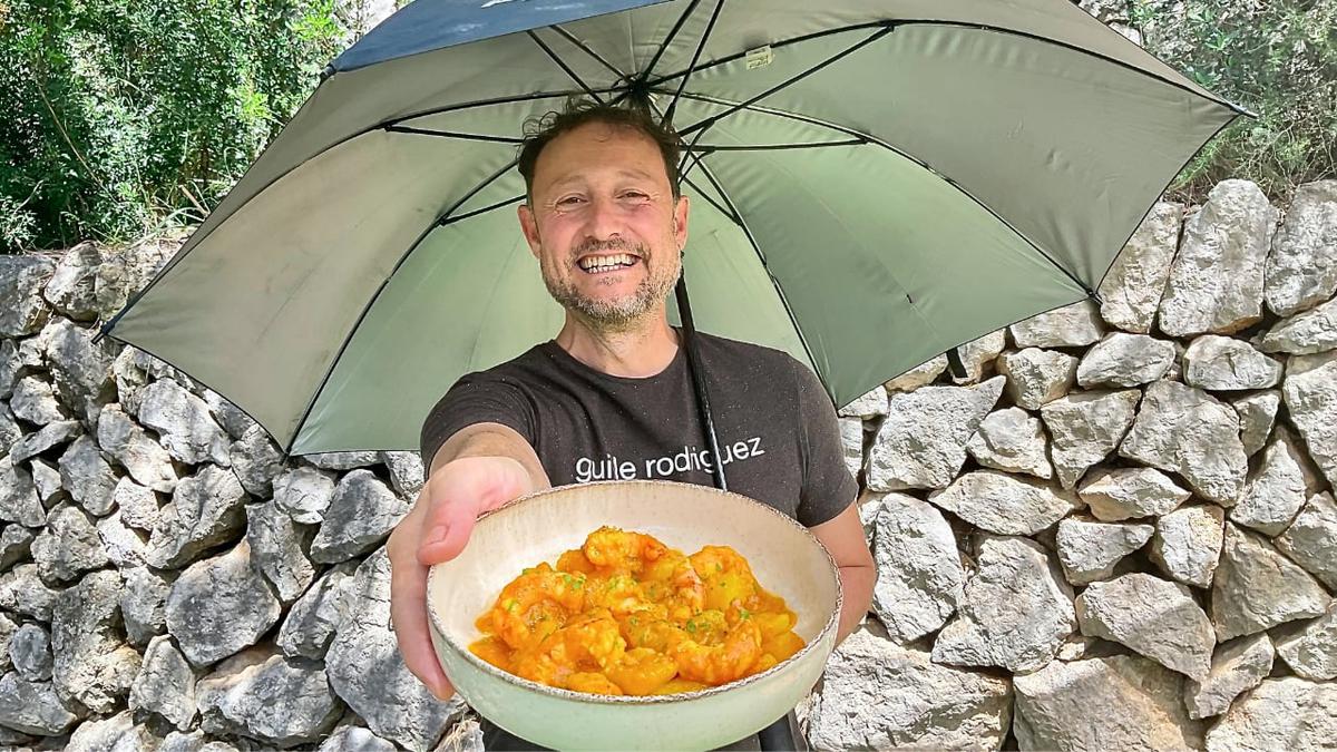 GUISO DE GAMBAS CON PATATAS