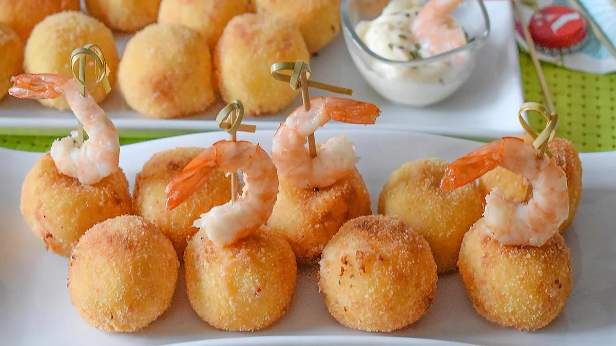 croquetas de gambas