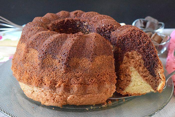 bizcocho tres chocolates