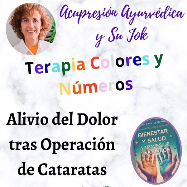 Alivio Dolor Operación Cataratas Terapia Colores y Números
