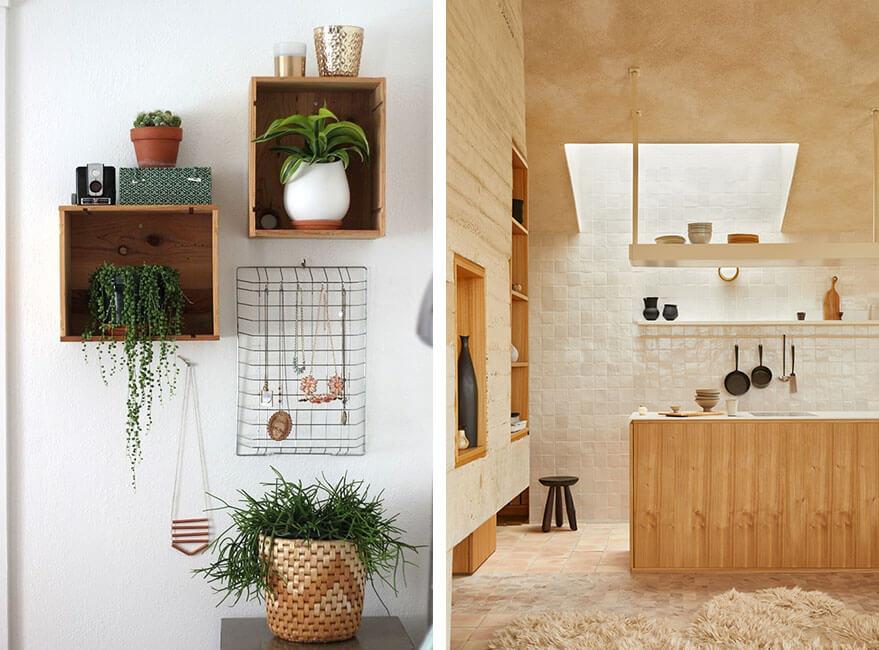decoración sostenible