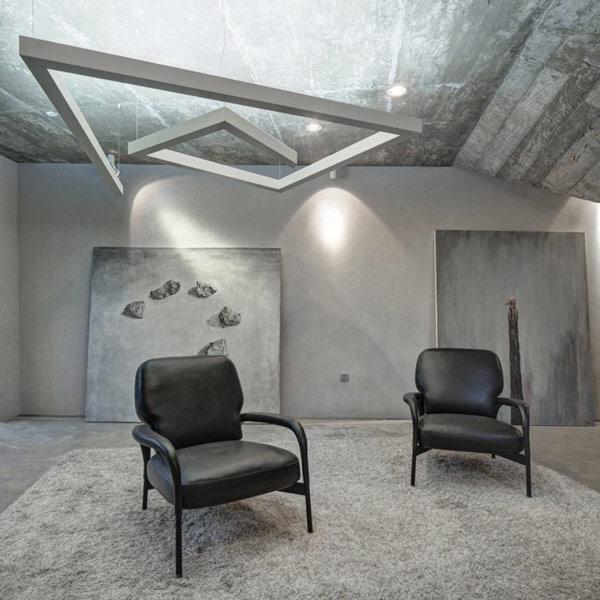 Tea House 05 800x800 formas retorcidas y un diseño interior sorprendente: Tea House en Shanghai