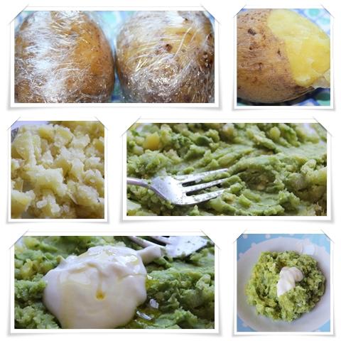 Ensalada de palta y papa