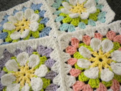 Granny floreada vista en pinterest