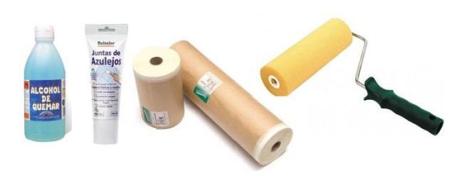 preparar para pintar azulejos